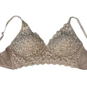 Maidenform Nude Lace Underwire Bra 34C